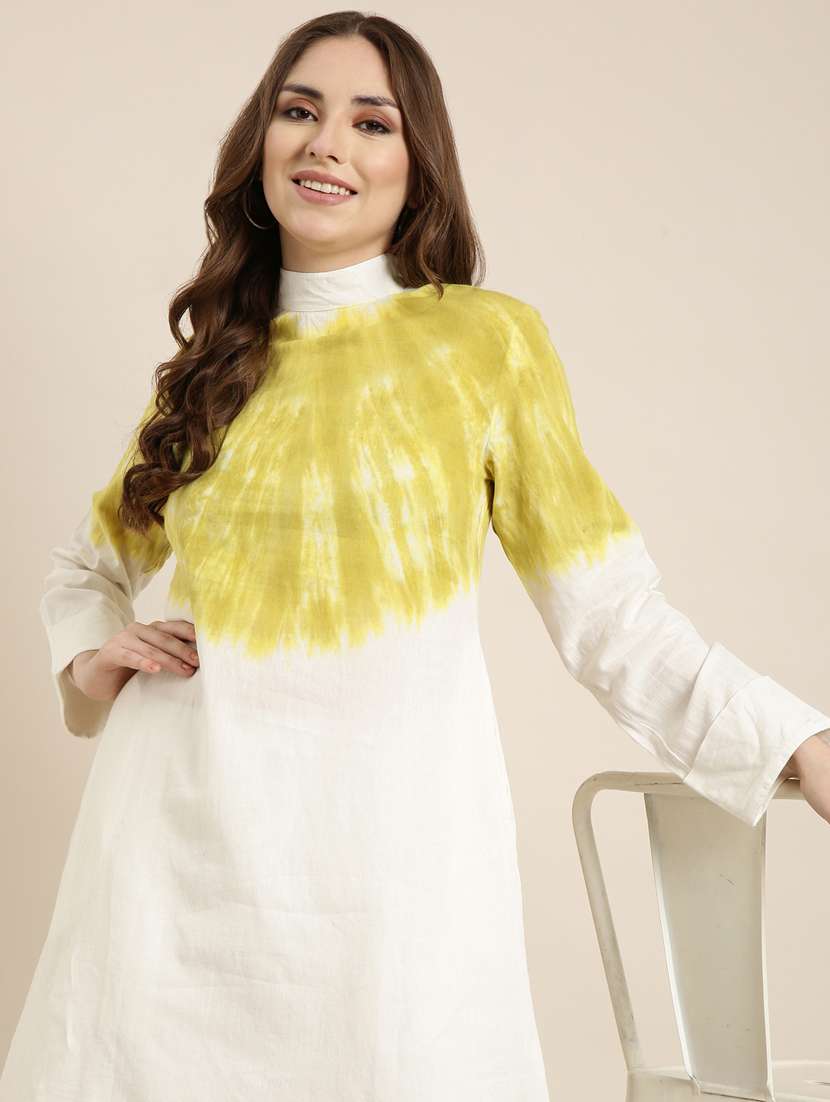 tie & dye optic white co-ord set - 20913404 -  Standard Image - 5