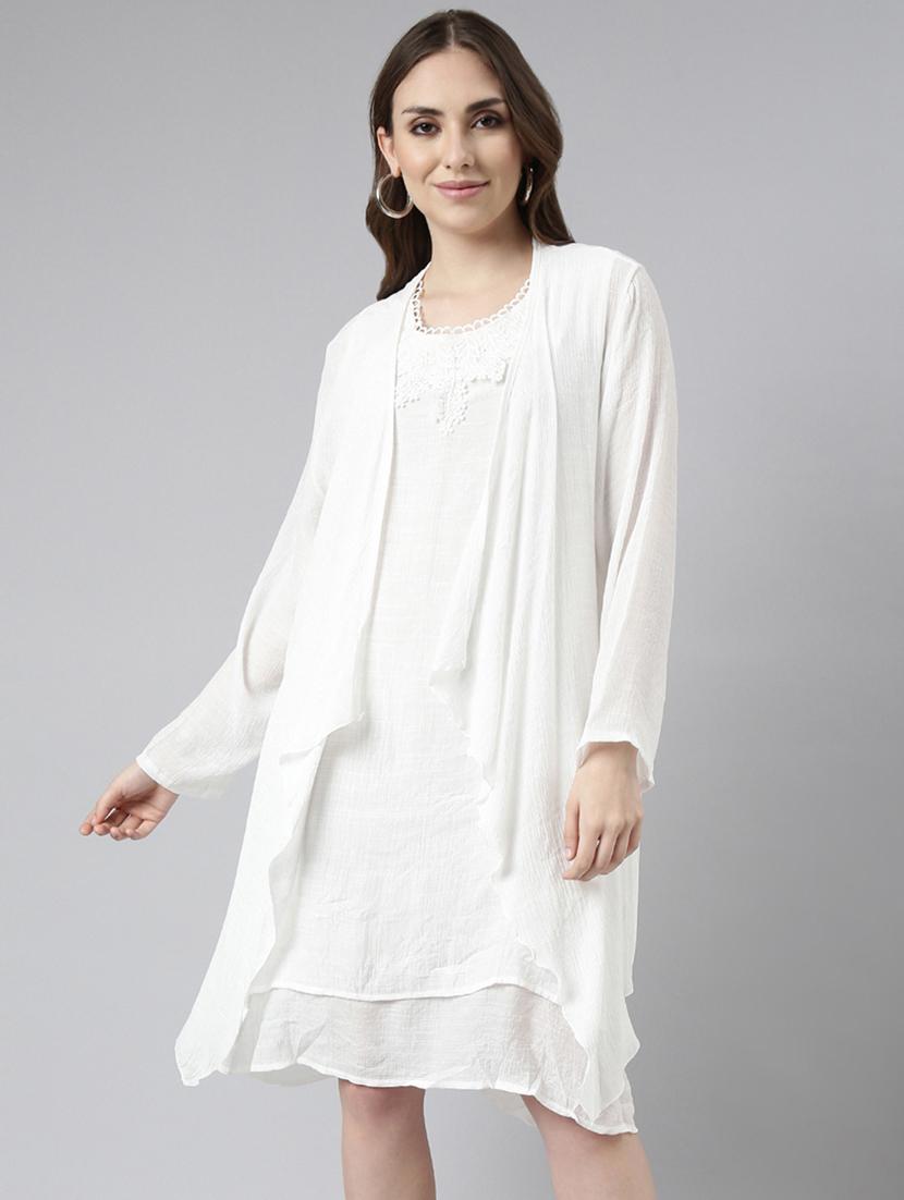 women lace detailed layered dress - 20915753 - Zoom Image - 0