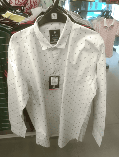 grey poplin casual shirt - 20916197 -  Standard Image - 0