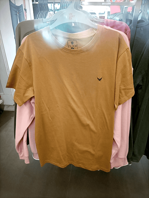 mustard single jersey tshirt - 20916867 - Zoom Image - 0