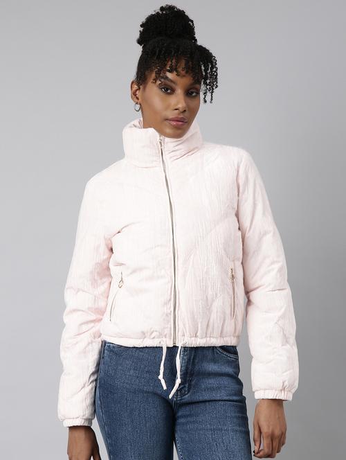 women solid long sleeve quilted jacket  - 20917134 -  Standard Image - 0