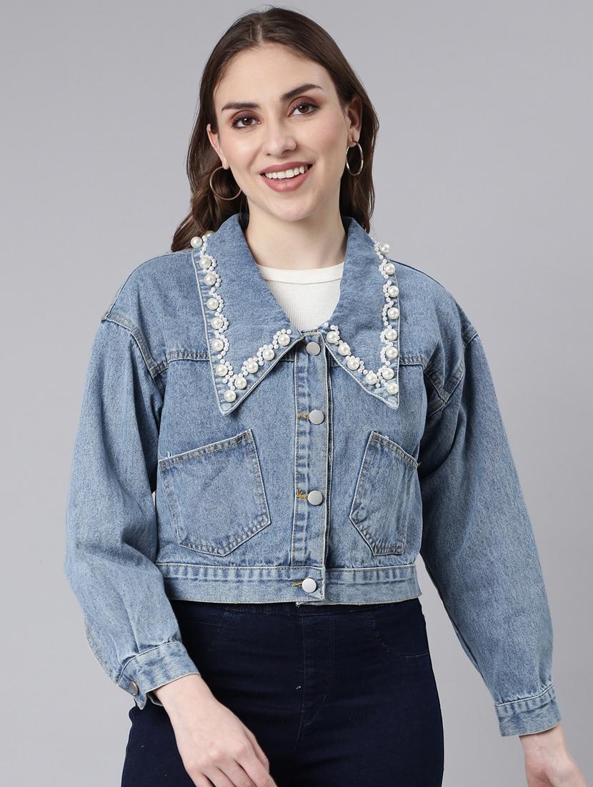 blue denim jacket - 20917191 -  Zoom Image - 0