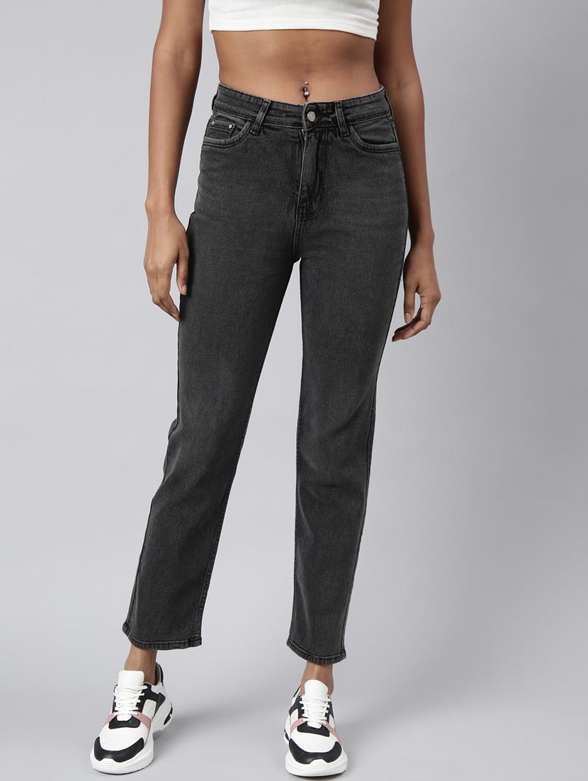 women plain mid rise jean - 20918466 - Zoom Image - 0