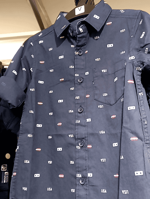 teal poplin shirt - 20926997 - Zoom Image - 0