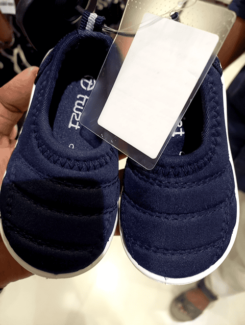 navy blue textile casual shoes - 20928444 -  Zoom Image - 0