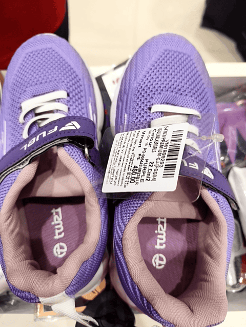 purple pu (polyurethane) casual shoes - 20928475 - Zoom Image - 0