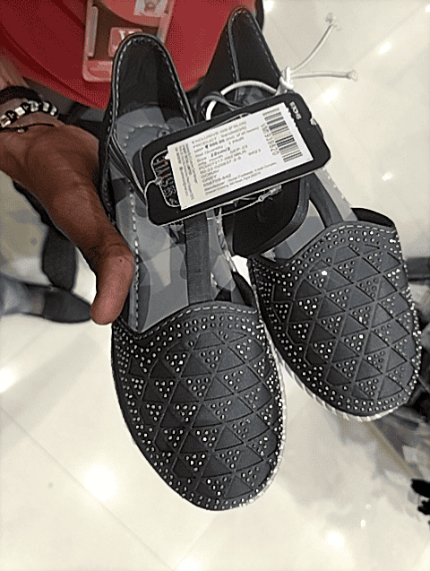 grey pu (polyurethane) sandal - 20928509 - Standard Image - 0
