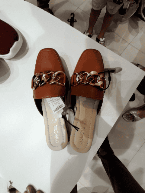 tan pu (polyurethane) mules - 20928551 -  Standard Image - 0