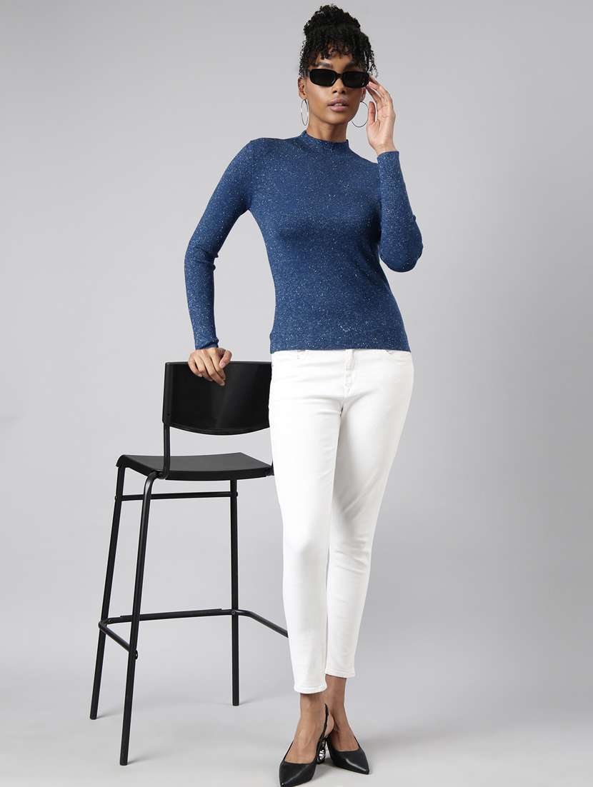 women's solid color regular top - 20928704 -  Standard Image - 5