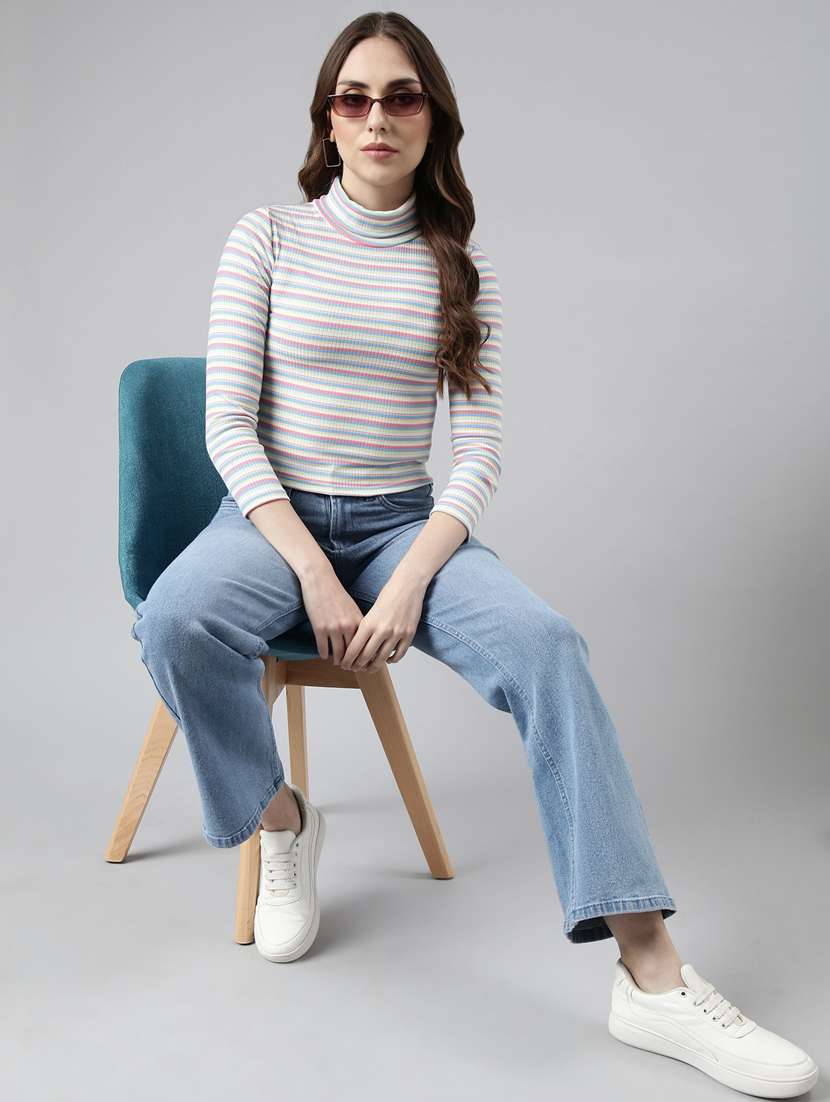 women's solid color regular top - 20928720 -  Standard Image - 5