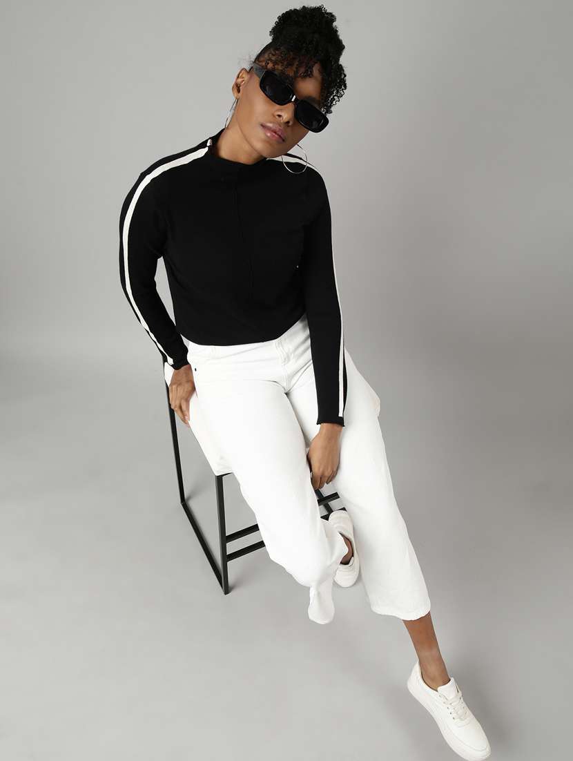 women's solid color regular top - 20928725 -  Standard Image - 5