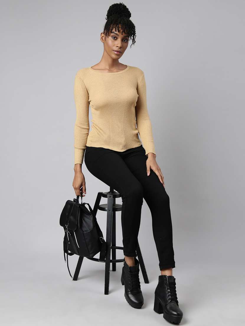 women's solid color regular top - 20928738 -  Standard Image - 5