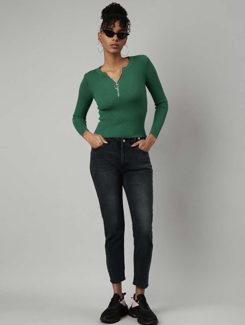 Women's Solid Color Regular Top
