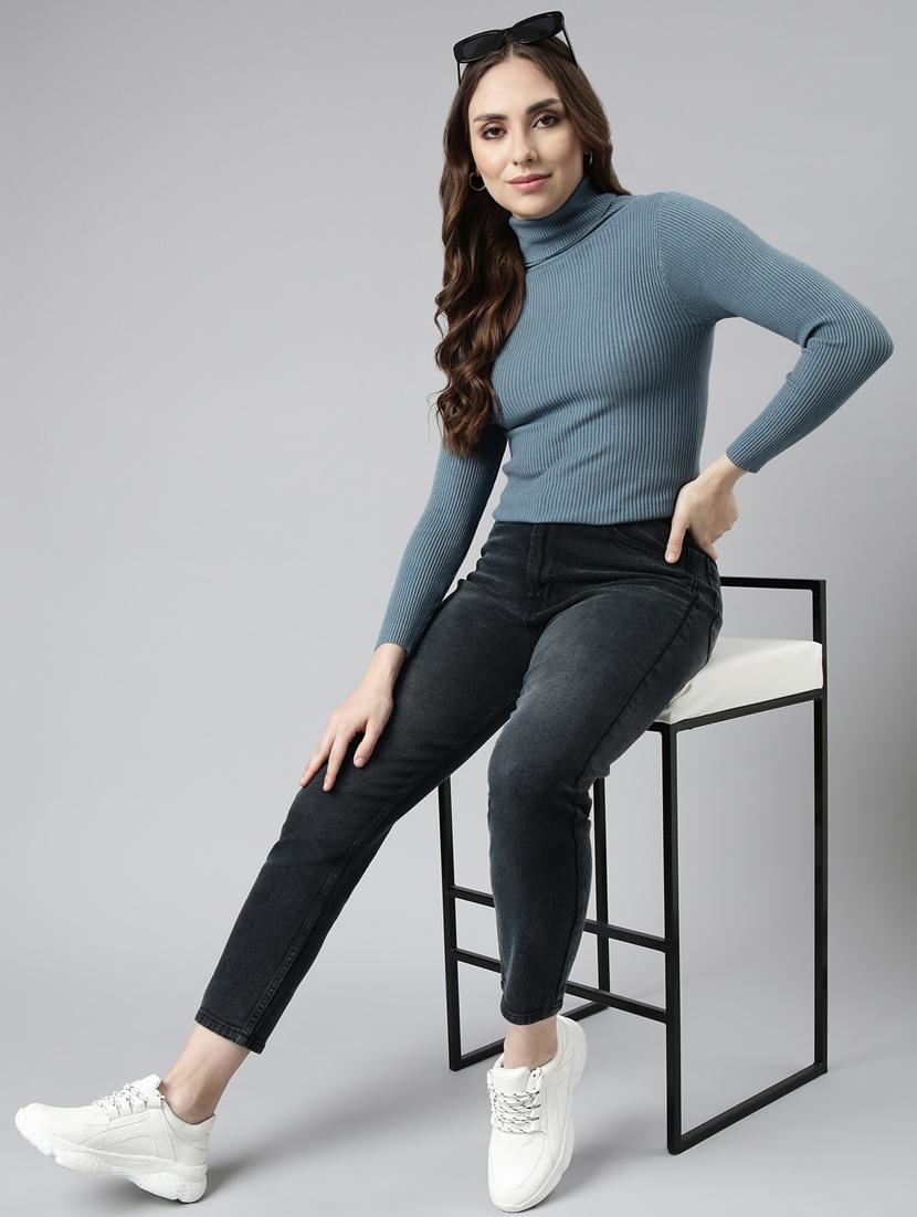 women's solid color regular top - 20928760 - Standard Image - 5