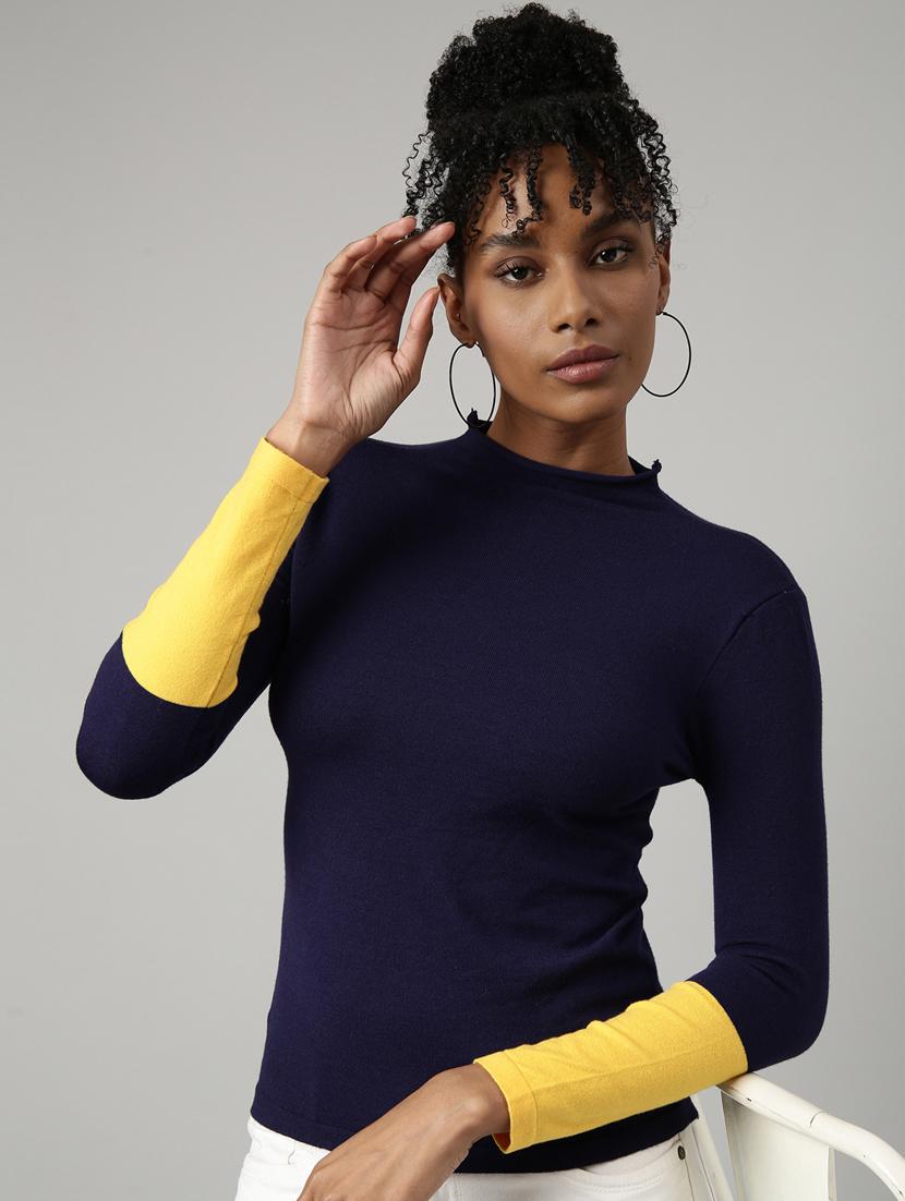 women's solid color regular top - 20928761 - Standard Image - 3