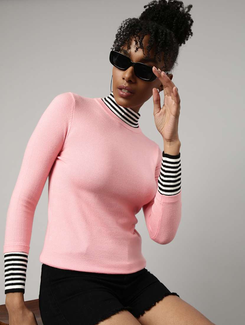 women's solid color regular top - 20928765 -  Standard Image - 3