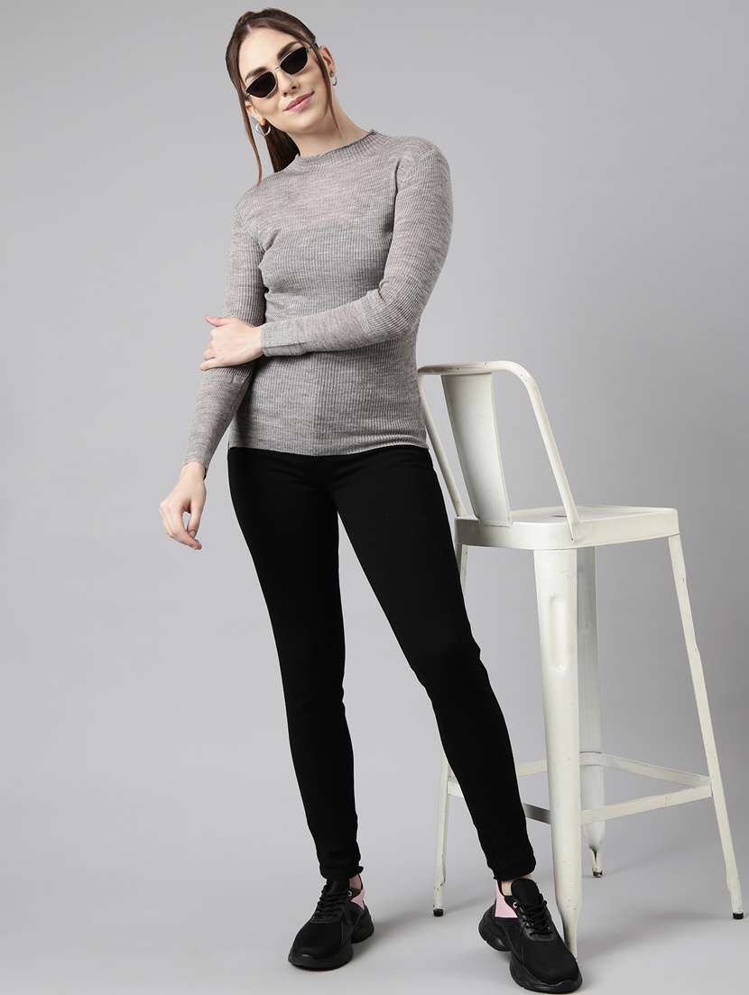 women's solid color regular top - 20928778 -  Standard Image - 5