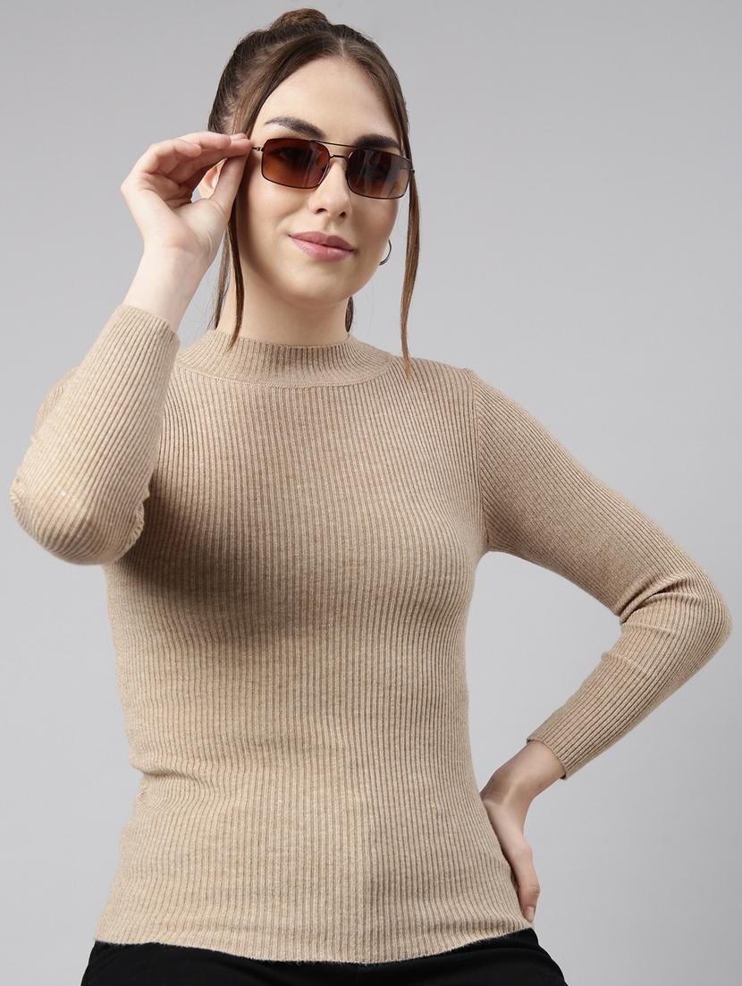 women's solid color regular top - 20928783 - Standard Image - 3