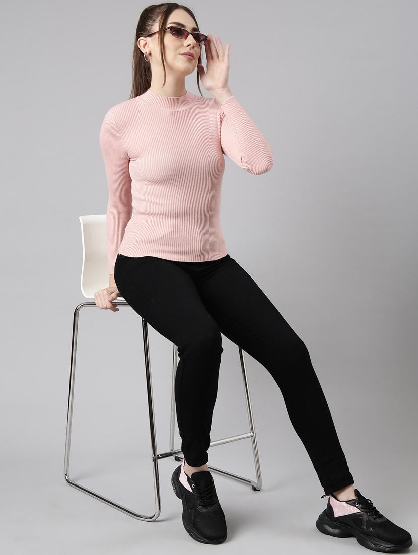 women's solid color regular top - 20928784 - Standard Image - 5
