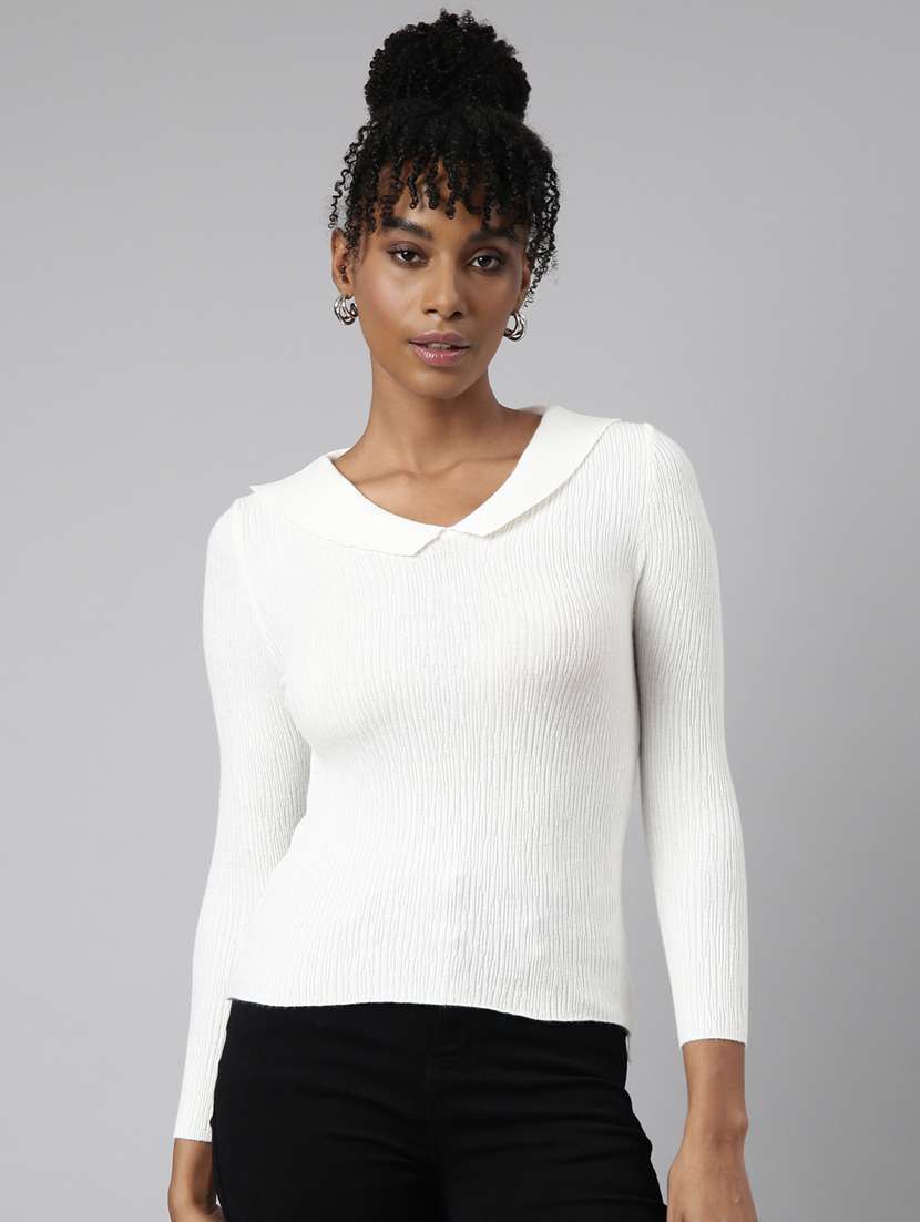 women's solid color regular top