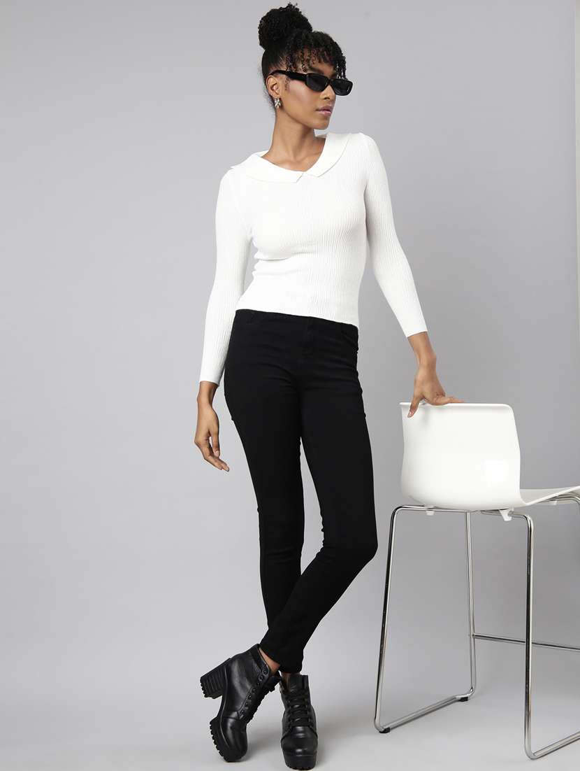 women's solid color regular top - 20928788 -  Standard Image - 5