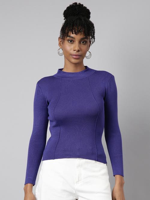 women's solid color regular top - 20928789 - Standard Image - 0