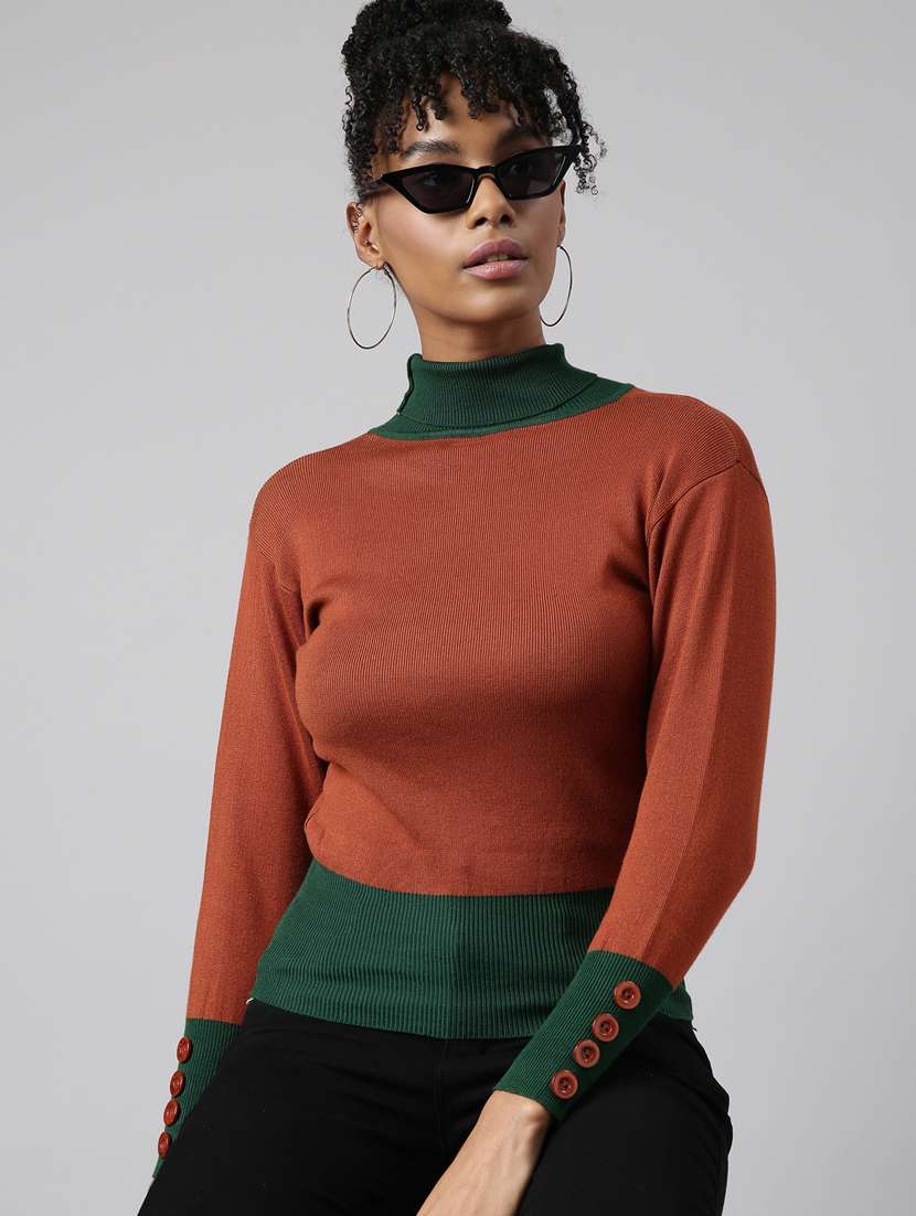 women's solid color regular top - 20928793 -  Standard Image - 3