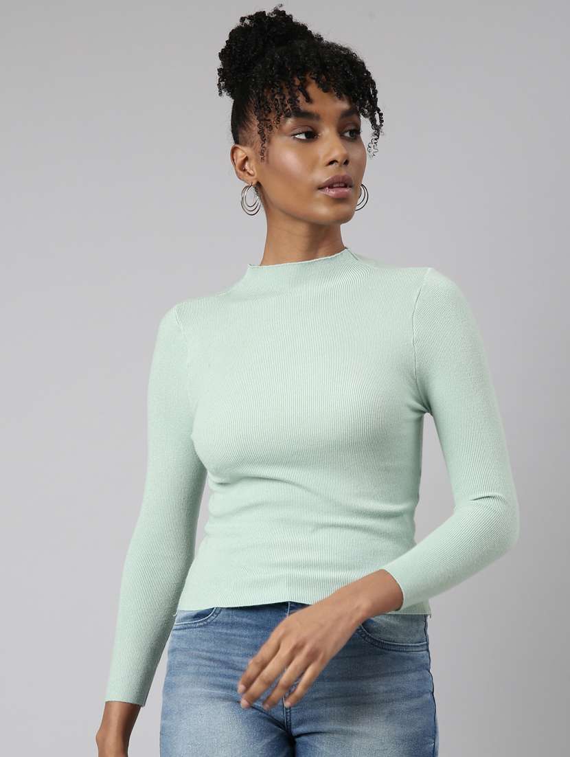 women's solid color regular top - 20928796 - Zoom Image - 0