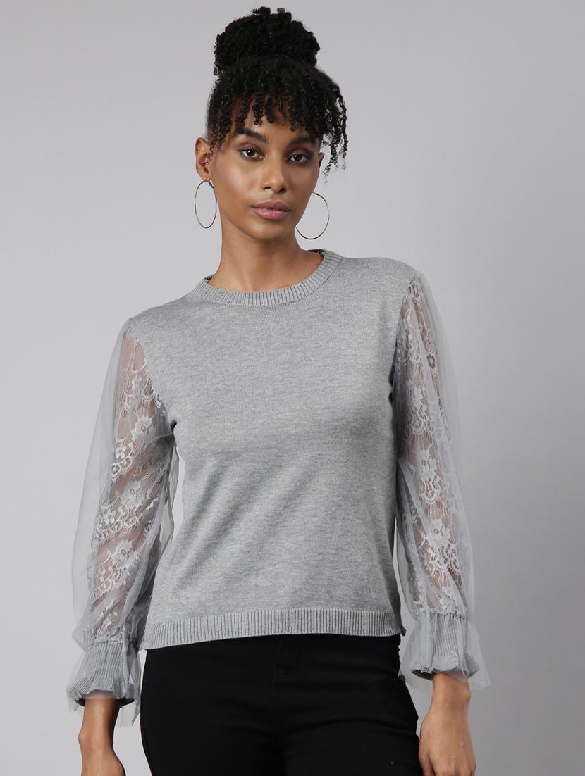 women's solid color regular top - 20928798 -  Zoom Image - 0