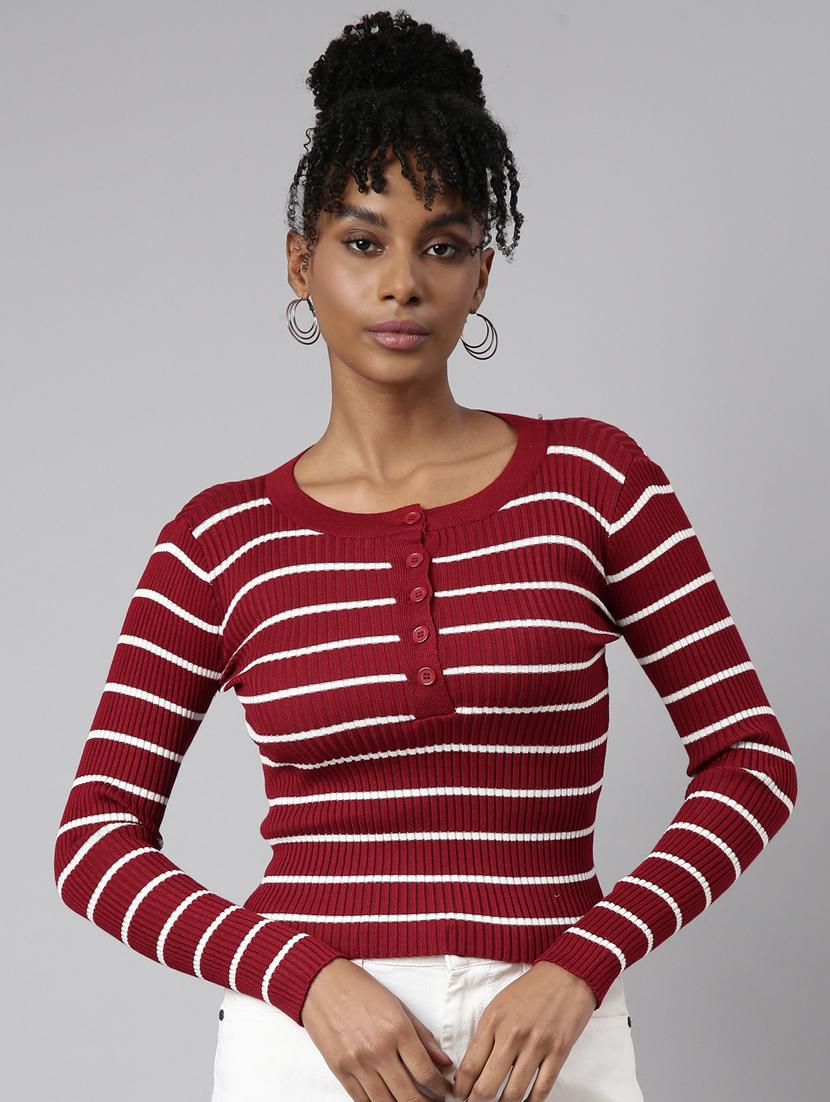 women's round neck regular top - 20928803 - Zoom Image - 0