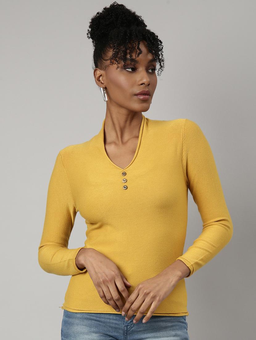 women's solid color regular top - 20928807 - Zoom Image - 0