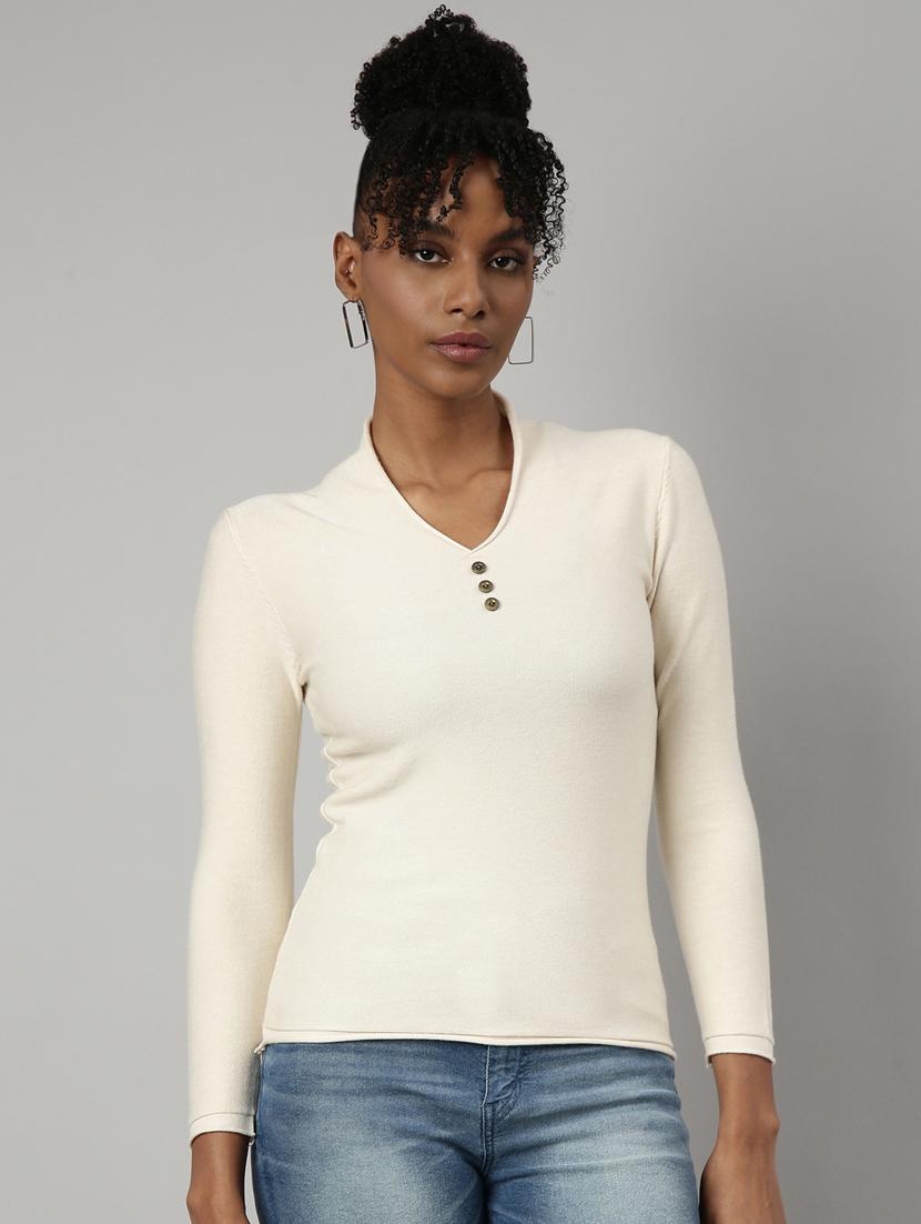 women's solid color regular top - 20928808 - Zoom Image - 0