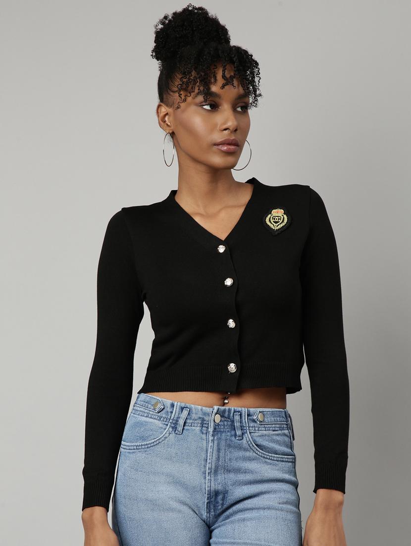 women's v-neck shirt top - 20928815 - Zoom Image - 0