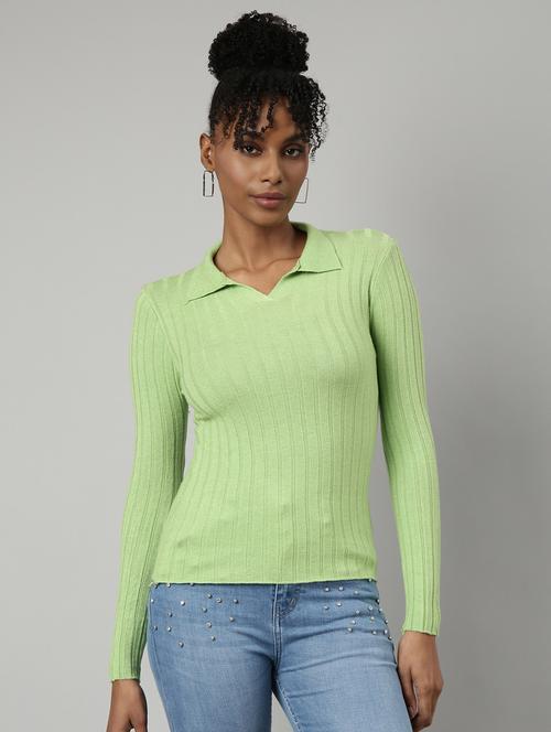 women's solid color regular top - 20928820 - Standard Image - 0