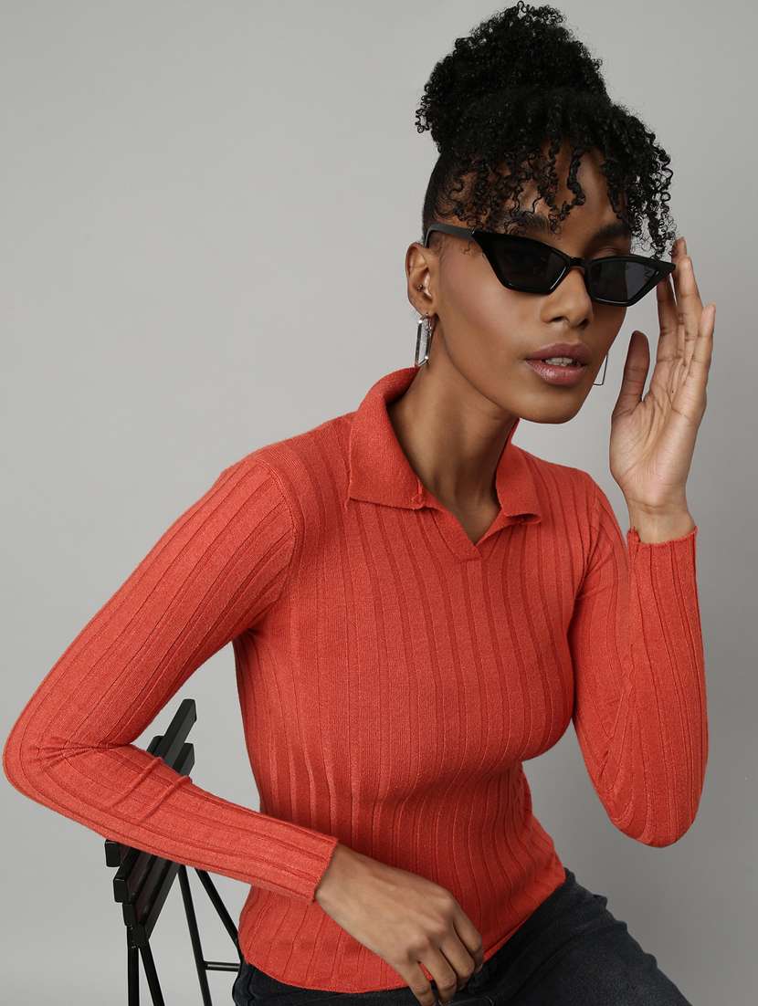 Women's Solid Color Regular Top
