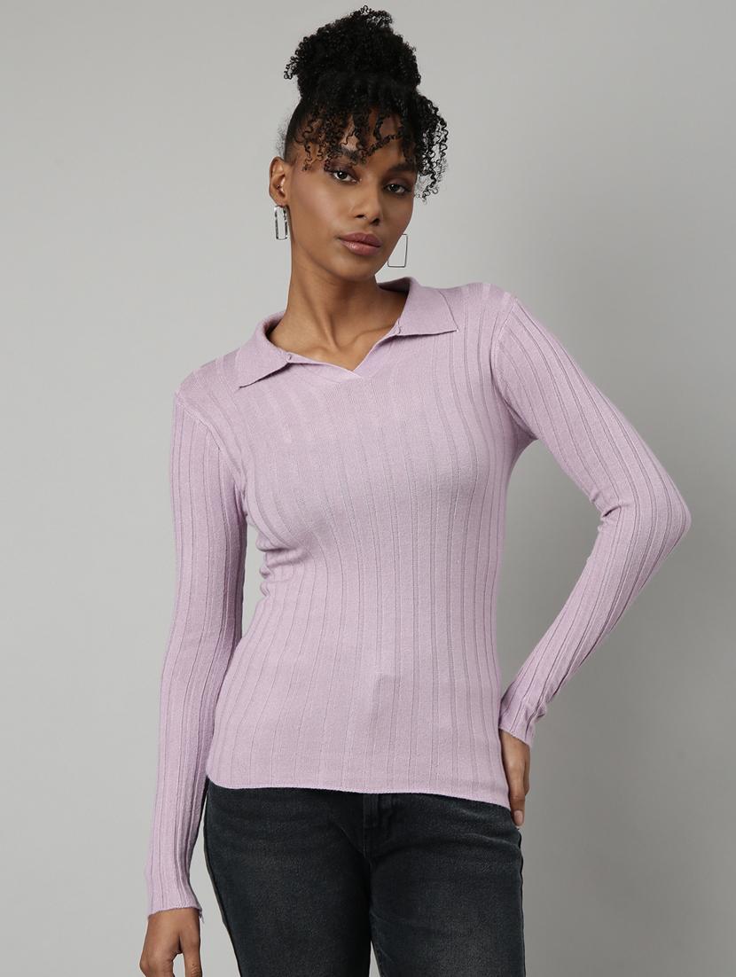 women's solid color regular top - 20928823 -  Zoom Image - 0