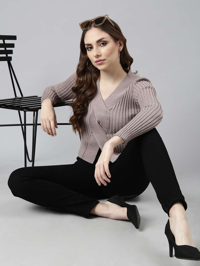 women's solid color regular top - 20928831 -  Standard Image - 5
