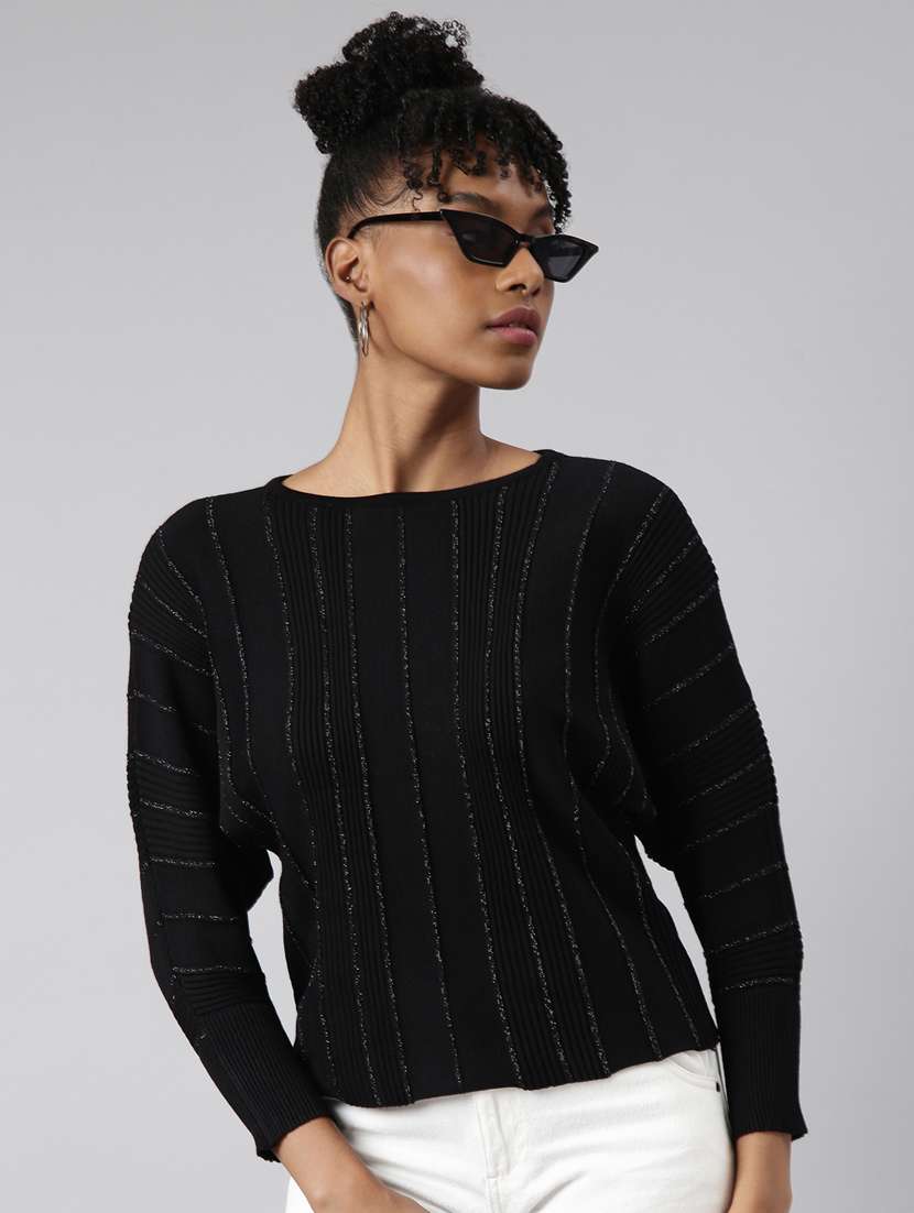 women's boat neck regular top - 20928855 -  Standard Image - 3