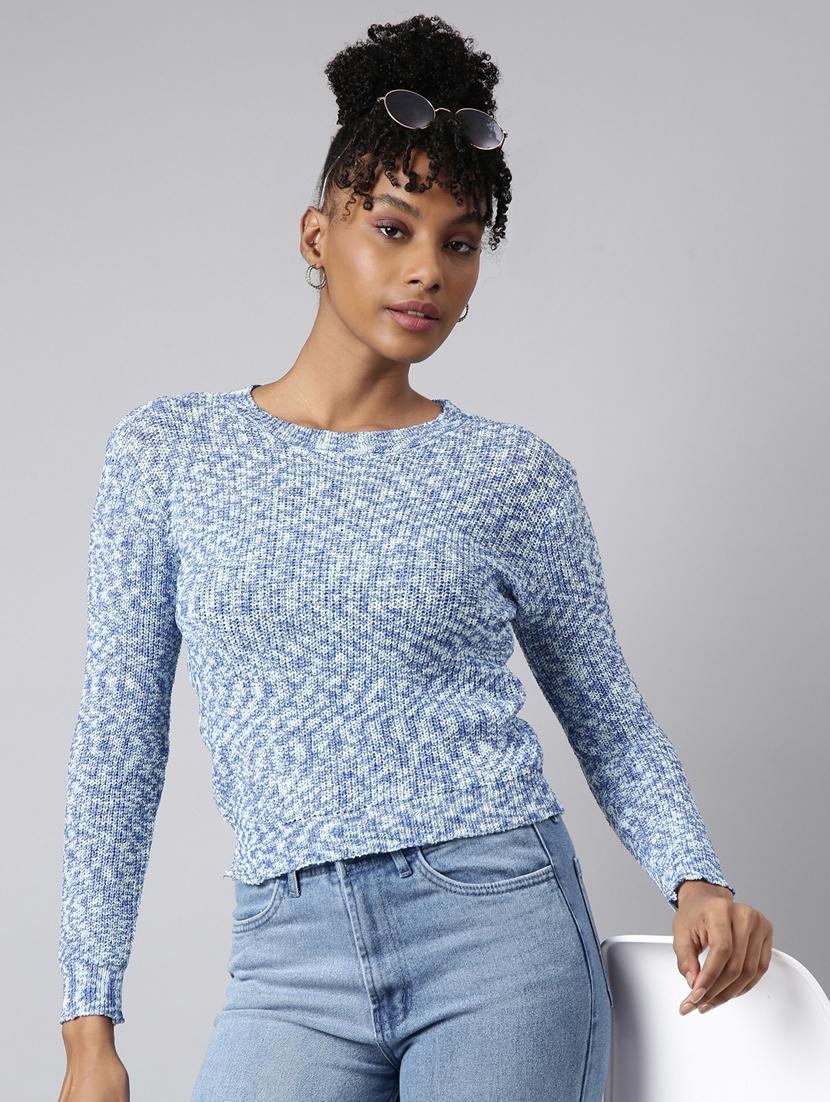 women's round neck regular top - 20928858 - Standard Image - 3