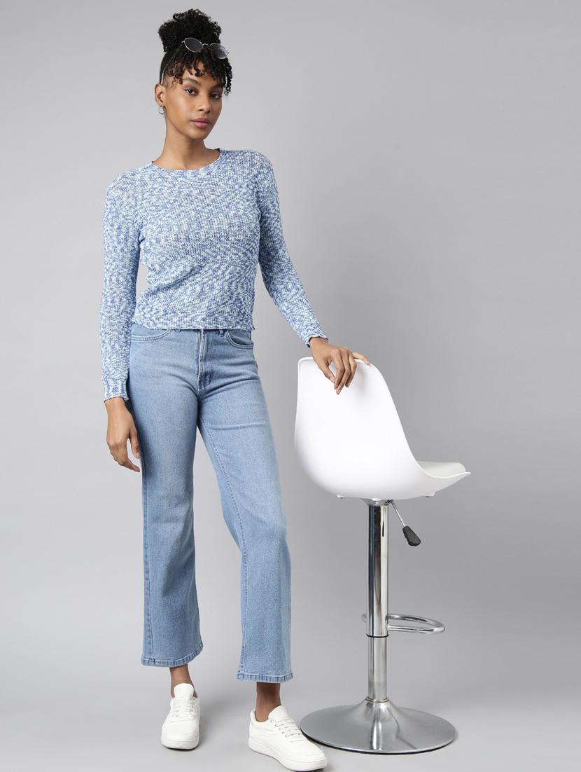 women's round neck regular top - 20928858 - Standard Image - 5