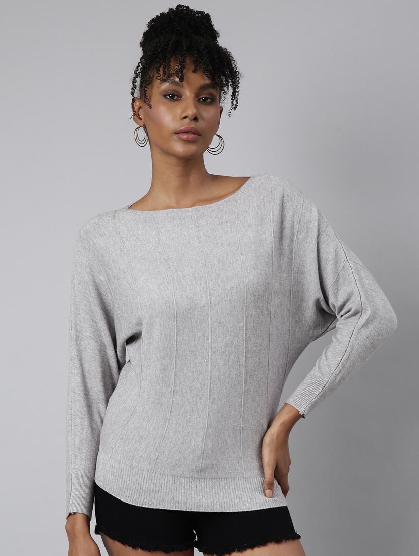women solid long sleeves top - 20928919 -  Zoom Image - 0