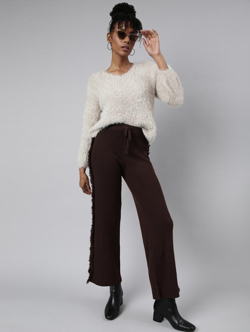 women self designed long sleeves pullover - 20929005 - Standard Image - 5