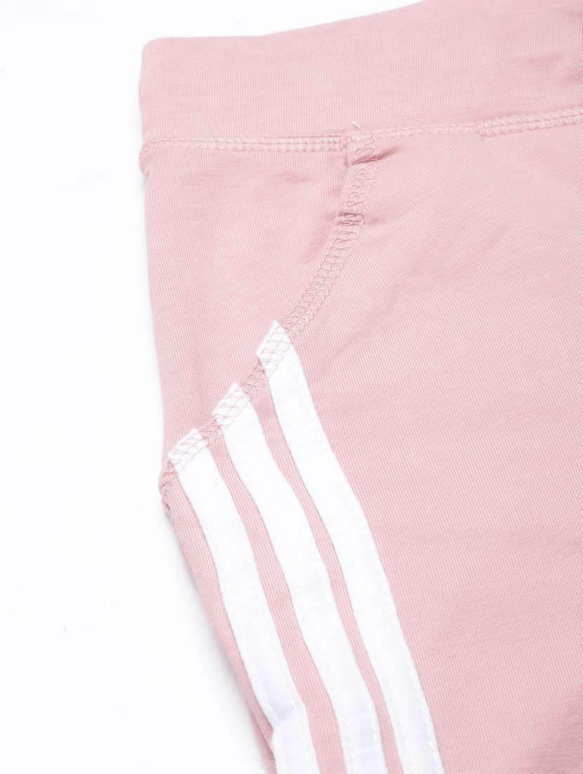 peach cotton blend track pant - 20929048 -  Standard Image - 5