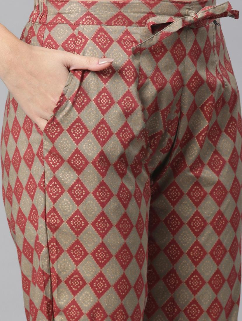 women three quarter sleeve kurta pant with dupatta set - 20929112 - Standard Image - 5