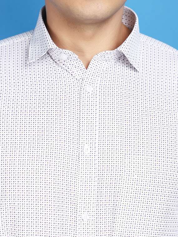 white cotton formal shirt - 20929240 -  Standard Image - 5