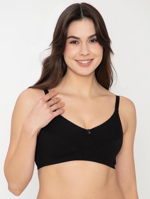black lycra regular bra - 20929457 -  Standard Image - 0