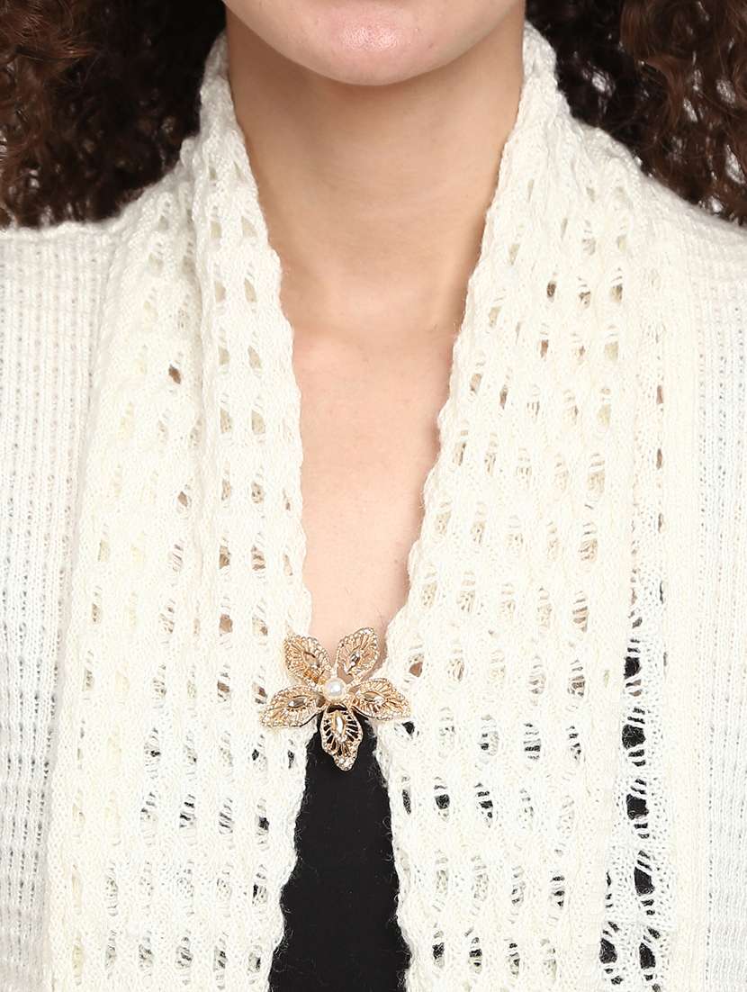Women Self-designed Sleeveless Cardigan - 20930001 -  Standard Image - 5