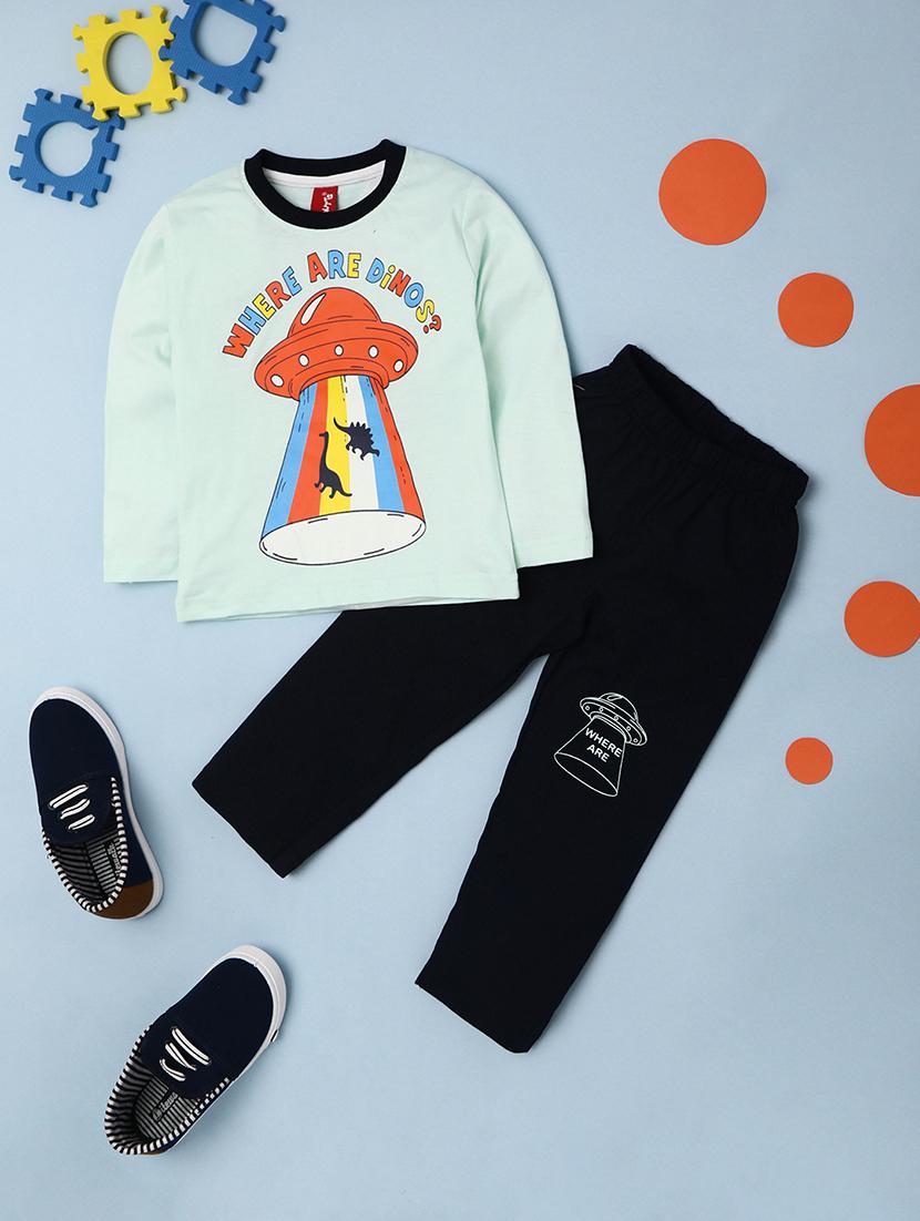 kids grahic full length twin sets - 20930477 - Zoom Image - 0