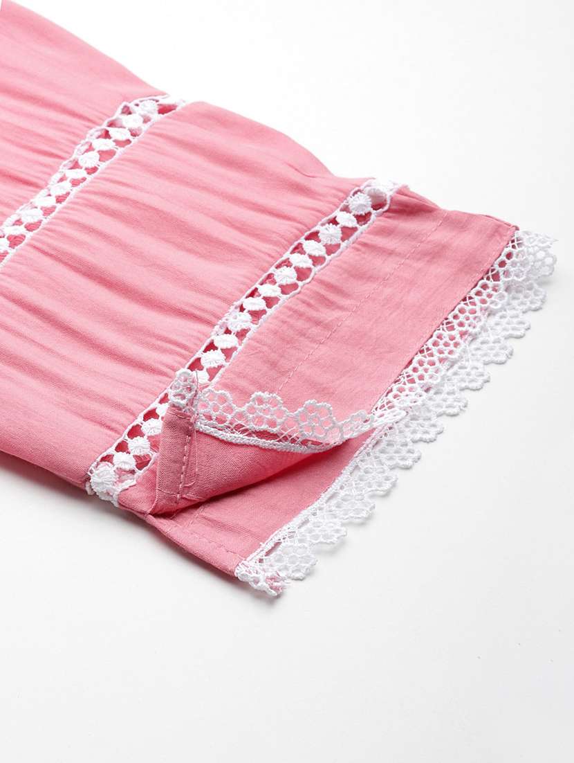 women three quarter sleeve kurta pant with dupatta set - 20930526 -  Standard Image - 5