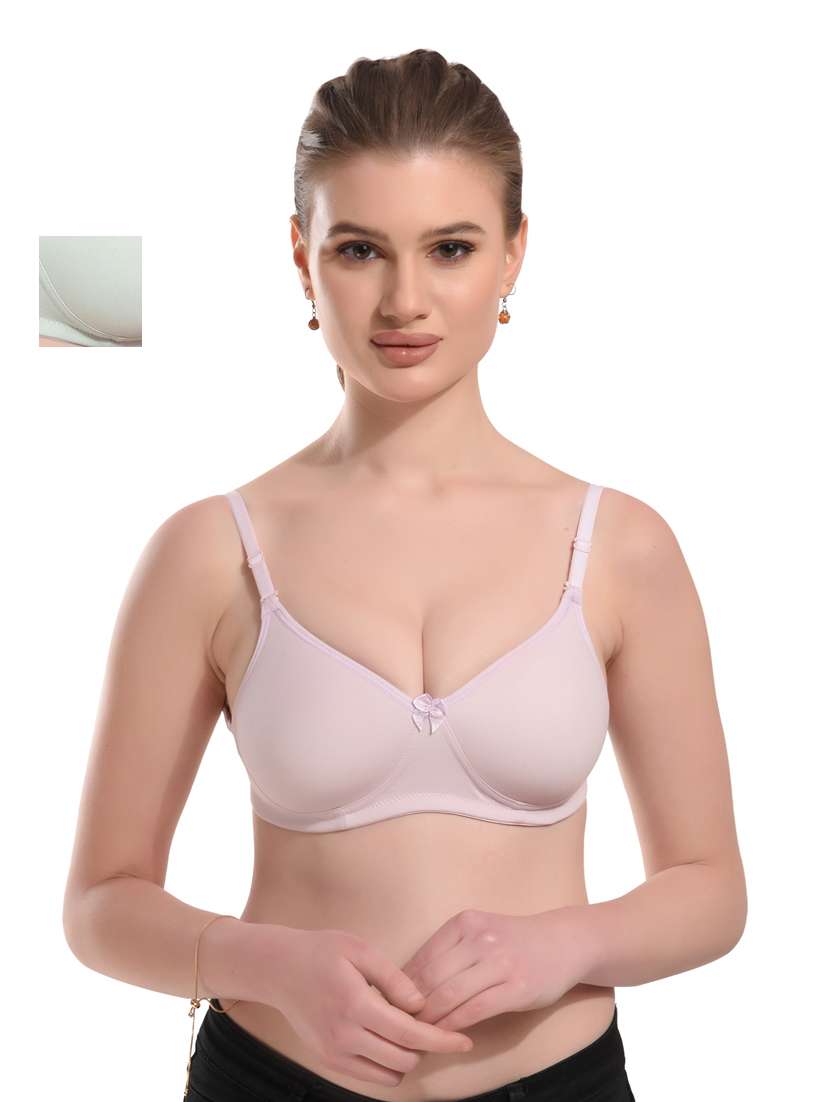 pack of 2 solid backless bras